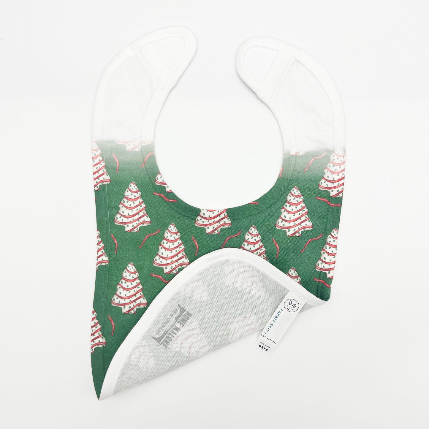 Christmas Cakes Baby Bib - Holiday New Arrival Shower Gift