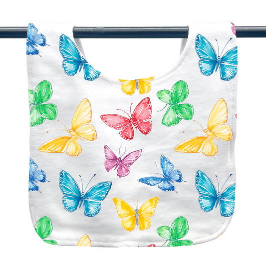 Butterfly Baby Bib