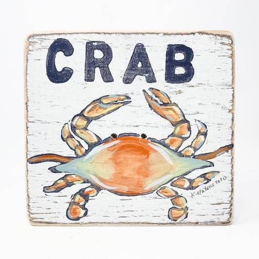 Square Wood Signs - Fun Decorative Wall Decor