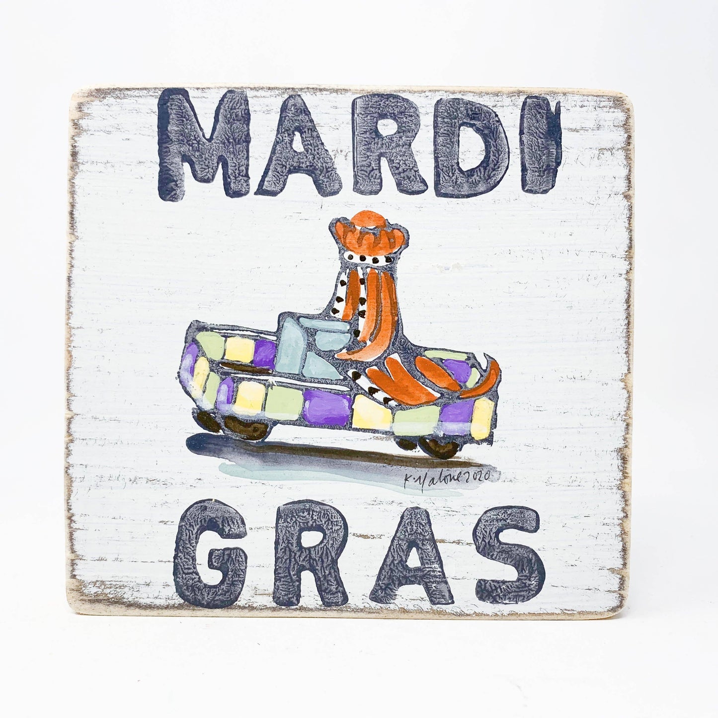 Square Wood Signs - Fun Decorative Wall Decor