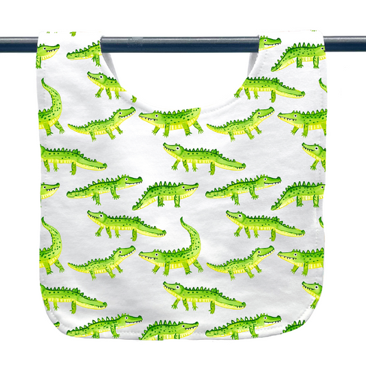 Alligator Baby Bib