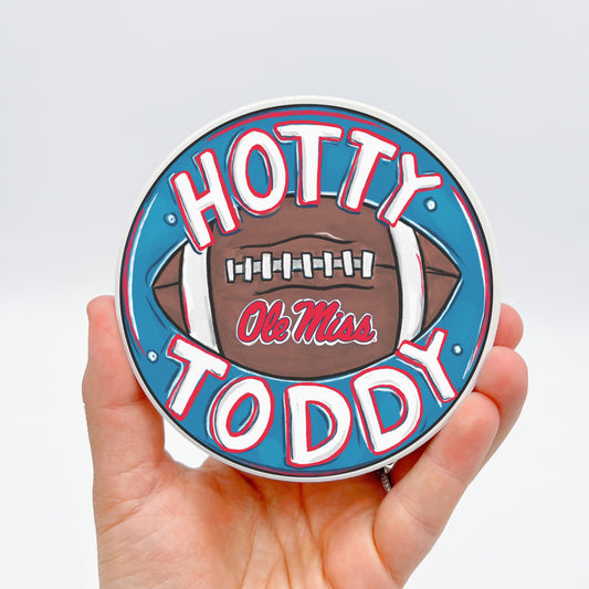 Ole Miss Hotty Toddy Coaster