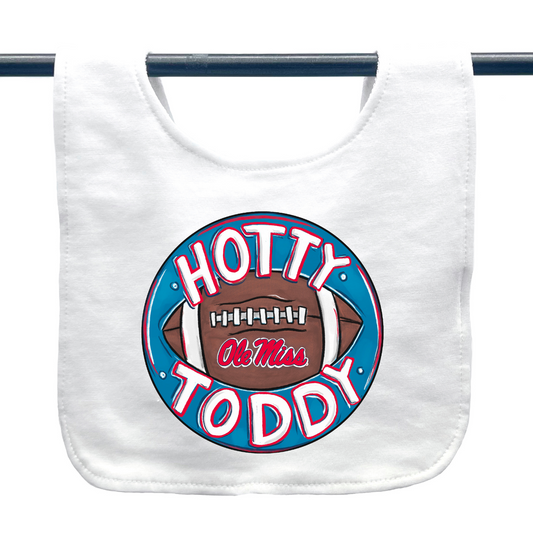 Ole Miss Hotty Toddy Baby Bib
