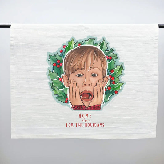 Kevin Home Alone For The Holidays Tea Towel