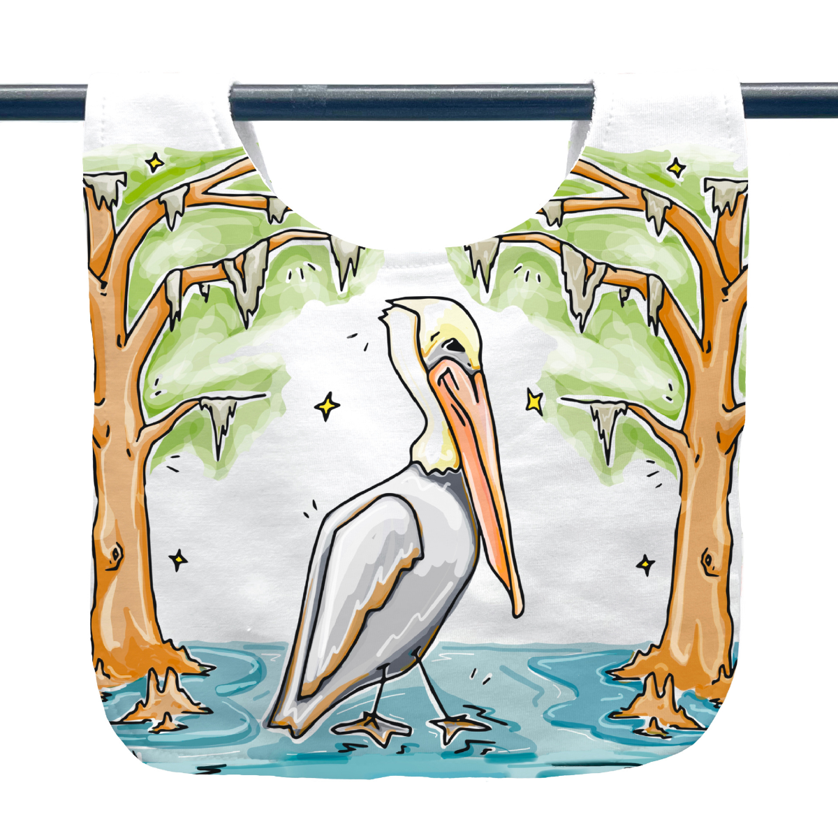 Pelican Cypress Baby Bib