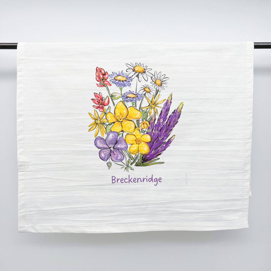 Wildflower Breckenridge Tea Towel