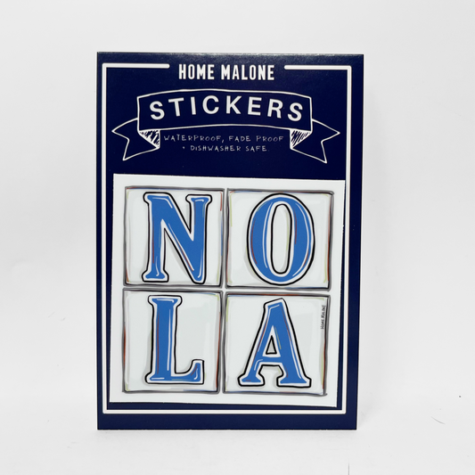 NOLA Street Tiles Sticker