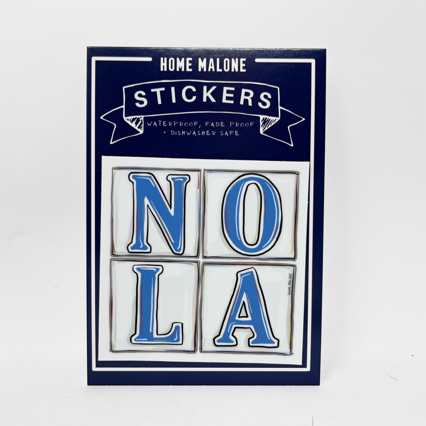 NOLA Street Tiles Sticker