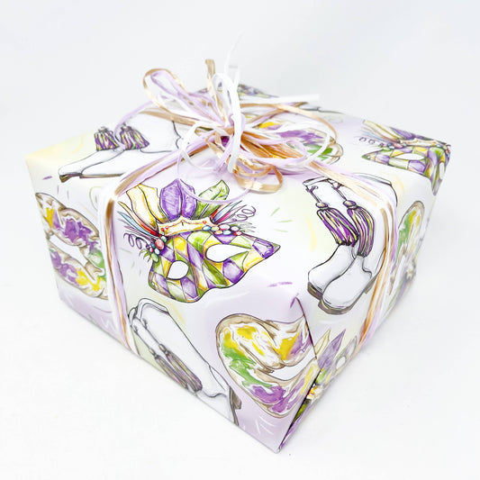Mardi Gras Wrapping Paper