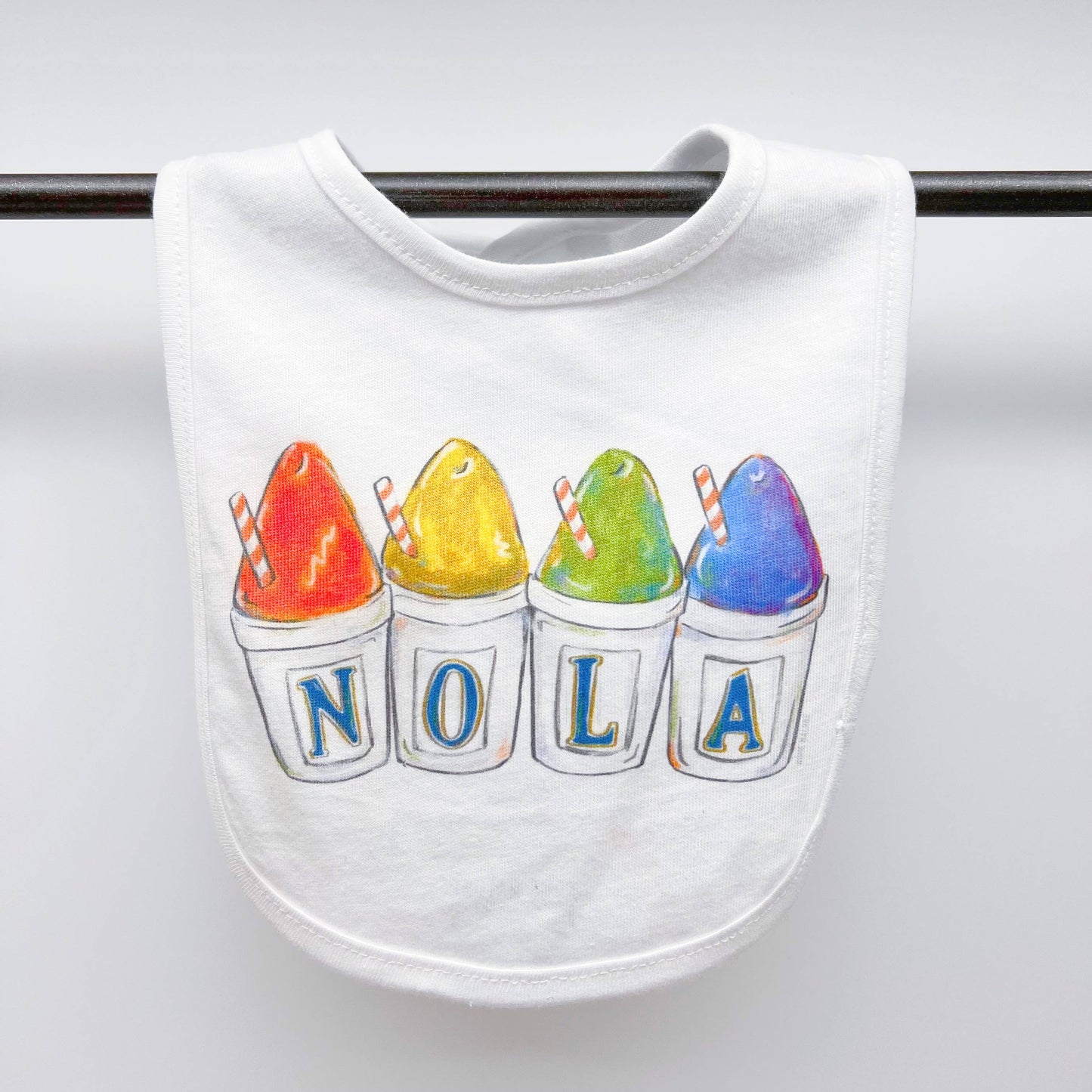 NOLA Sno-Ball Baby Bib