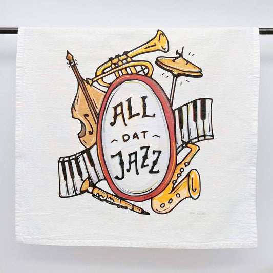 All Dat Jazz Tea Towel