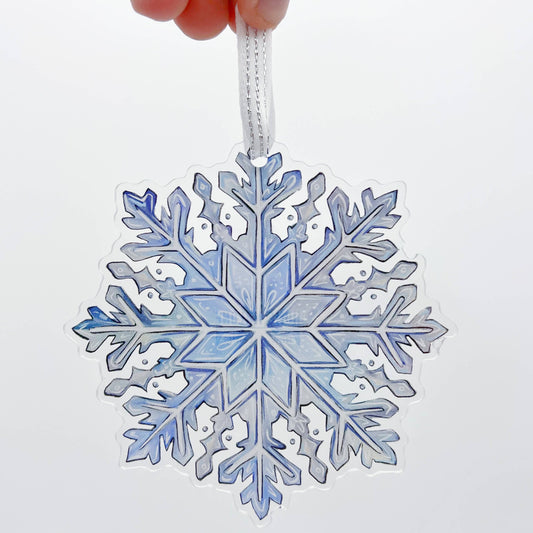 Snowflake Acrylic Ornament