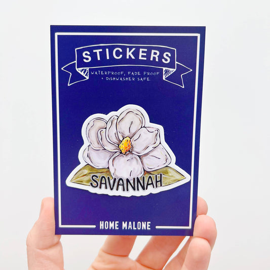 Savannah Magnolia Sticker