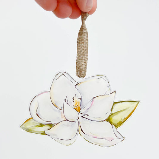 Magnolia Acrylic Ornament